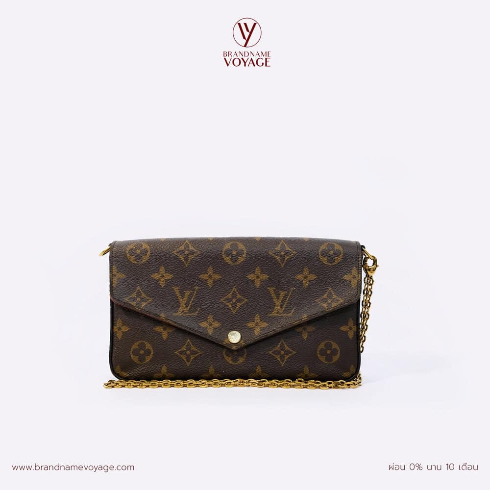 กระเป๋าหลุยส์ LOUIS VUITTON FÉLICIE POCHETTE มือสอง