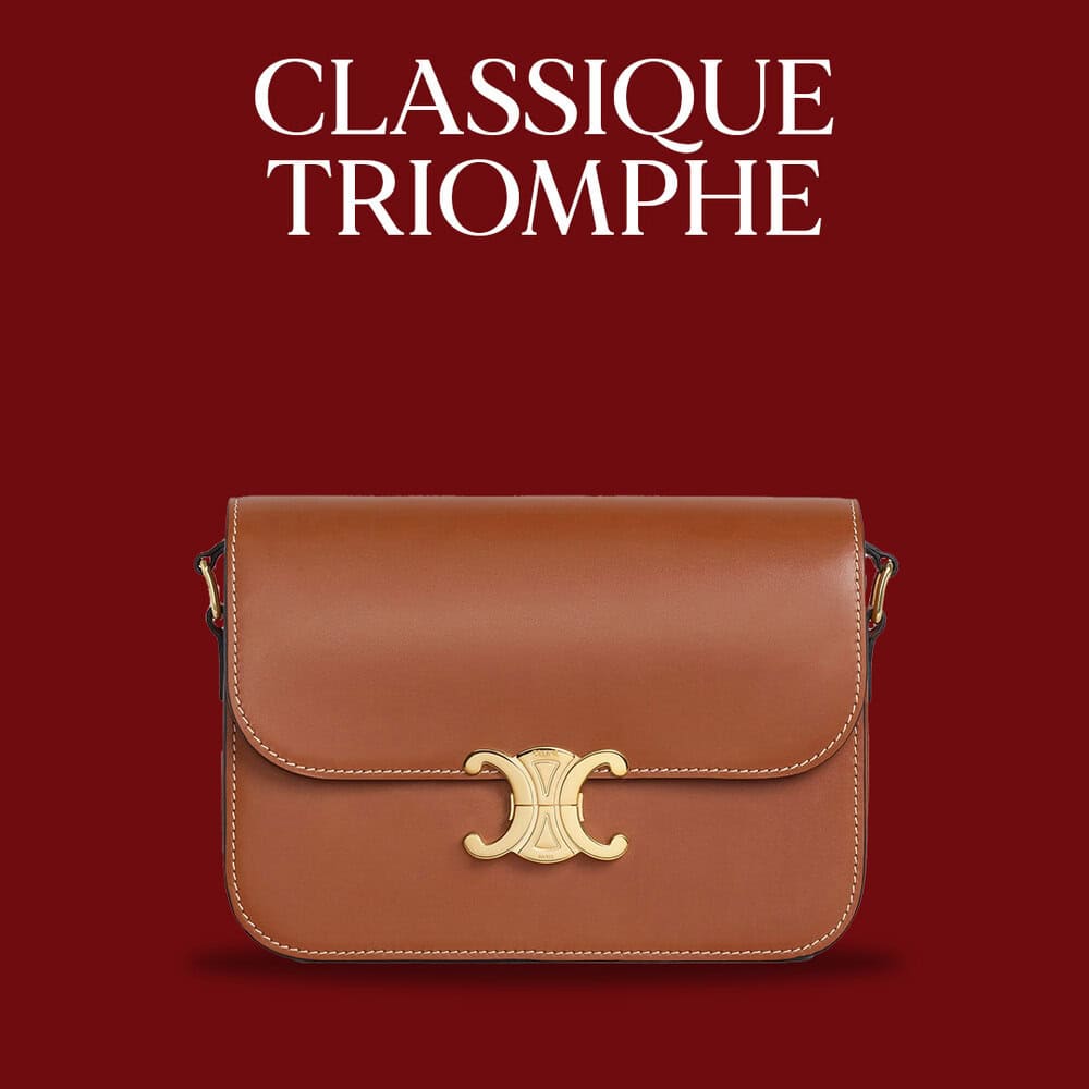 กระเป๋า CELINE CLASSIQUE TRIOMPHE BAG มือสอง