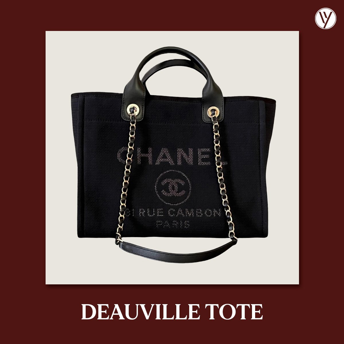 Deauville Tote หนึ่งในกระเป๋า Chanel น่าลงทุน