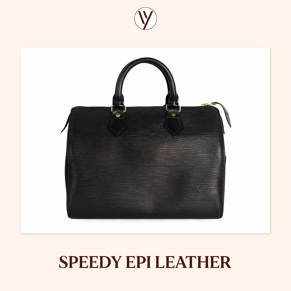 กระเป๋า Louis Vuitton Speedy Epi Leather สีดำสุดฮิต