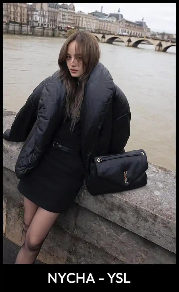 ณิชา ณัฏฐณิชา กับกระเป๋า Saint Laurent