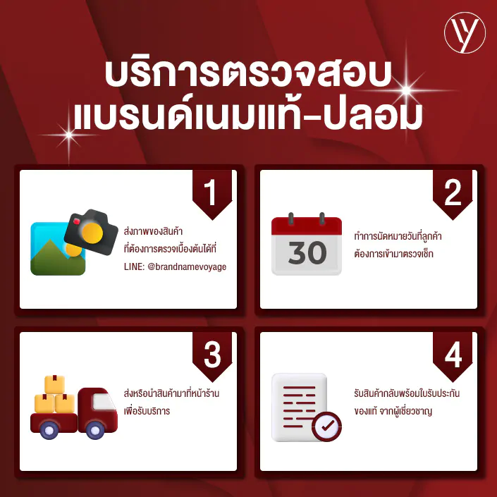 บริการรับตรวจแบรนด์เนม