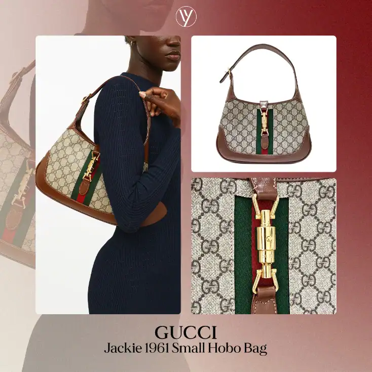 กระเป๋า Gucci Jackie 1961 Small Shoulder Bag