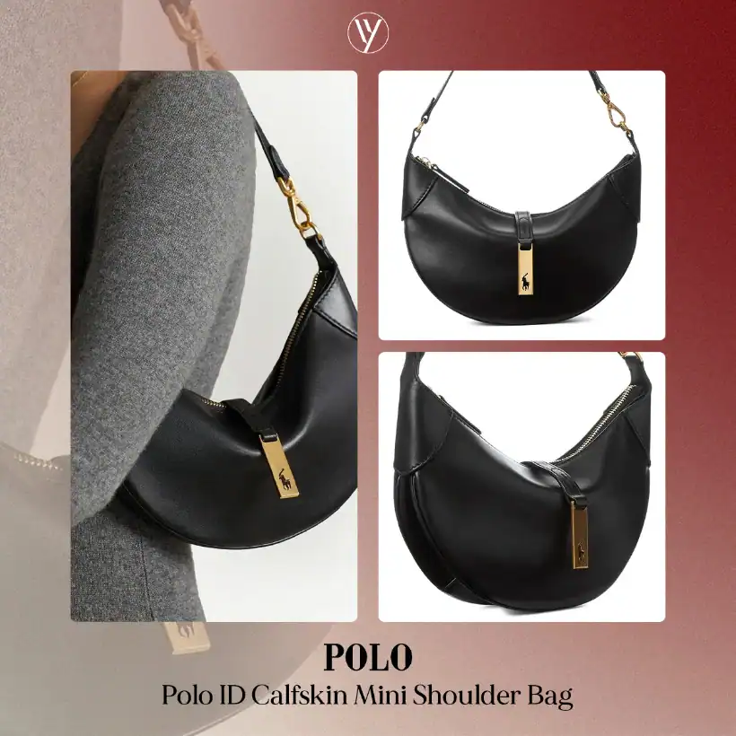 กระเป๋า Polo ID Calfskin Mini Shoulder Bag