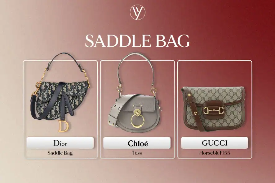 กระเป๋าทรง Saddle Bag