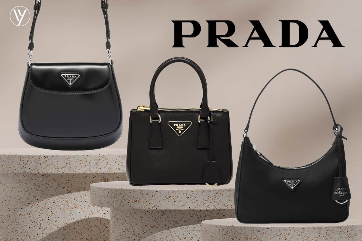 กระเป๋าใบเล็กคลาสสิกจากแบรนด์ Prada