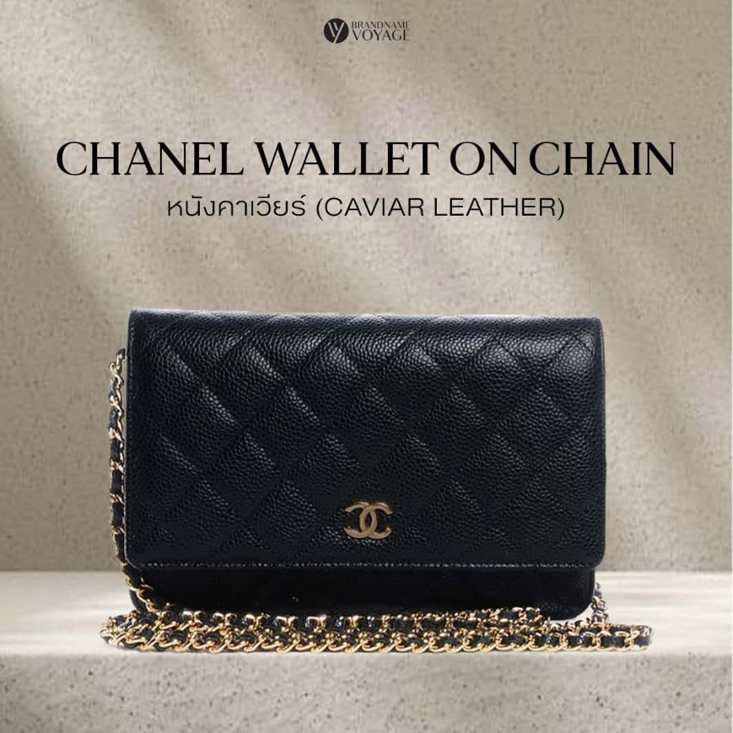 Chanel WOC กระเป๋าหนังคาเวียร์ที่ได้รับความนิยมในหมู่คนรักแบรนด์เนม