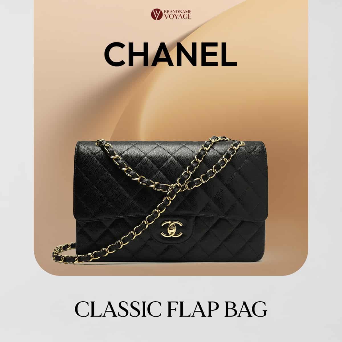 Classic Flap Bag หนึ่งในกระเป๋าวินเทจจากแบรนด์ Chanel