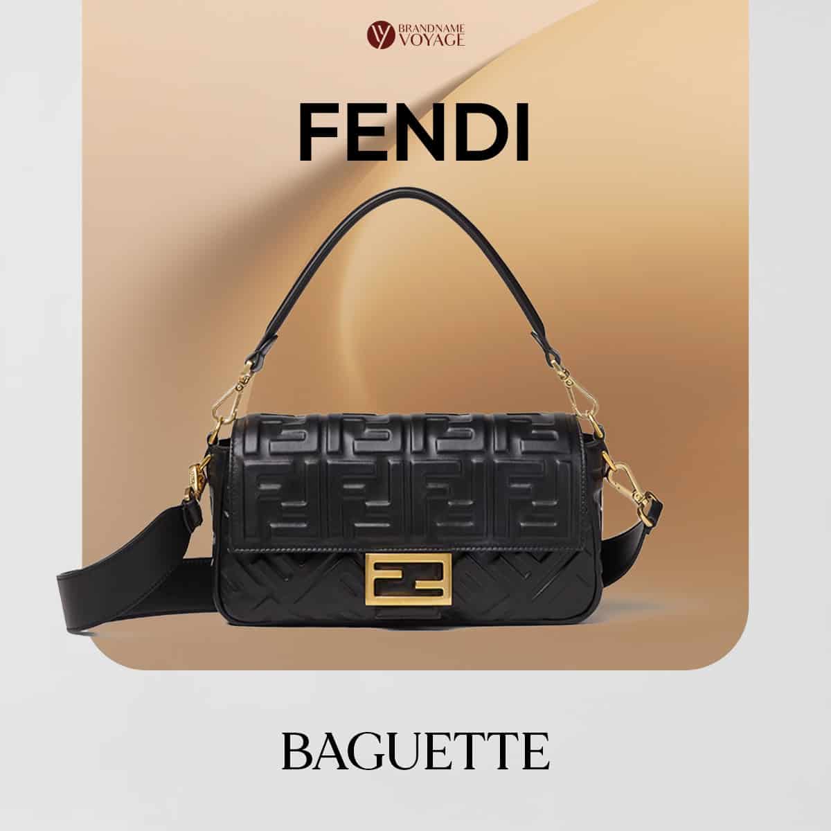 Fendi Baguette เป็นกระเป๋าวินเทจที่ได้รับแรงบันดาลใจมาจากขนมปังฝรั่งเศส