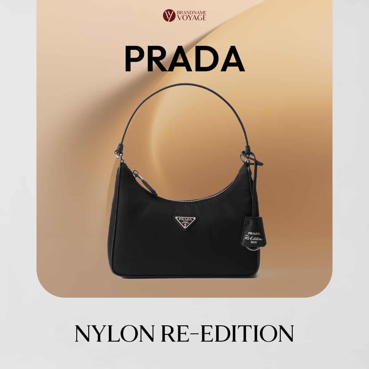 Prada Nylon Re-edition กระเป๋าวินเทจที่ทำจากผ้าไนลอน