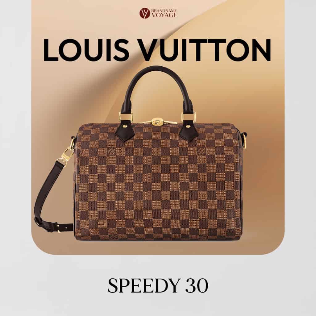 Speedy 30 หนึ่งในกระเป๋าสะพายข้างวินเทจผู้หญิงจากแบรนด์ Louis Vuitton