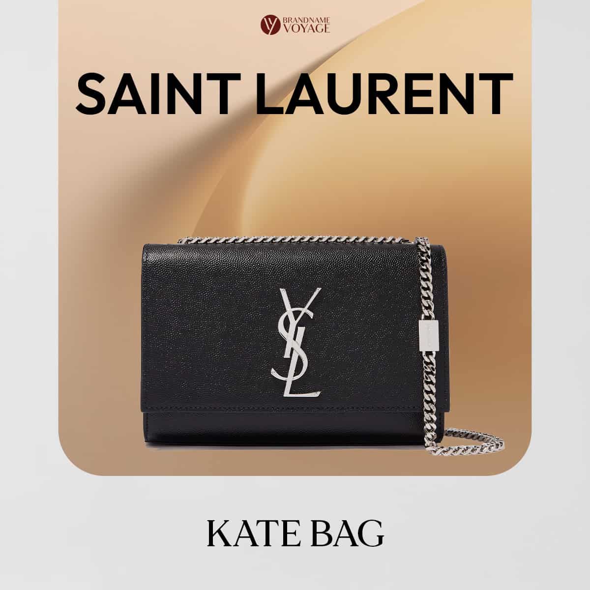 YSL Kate Bag กระเป๋าวินเทจที่นิยมสำหรับสาว ๆ ลุคเท่