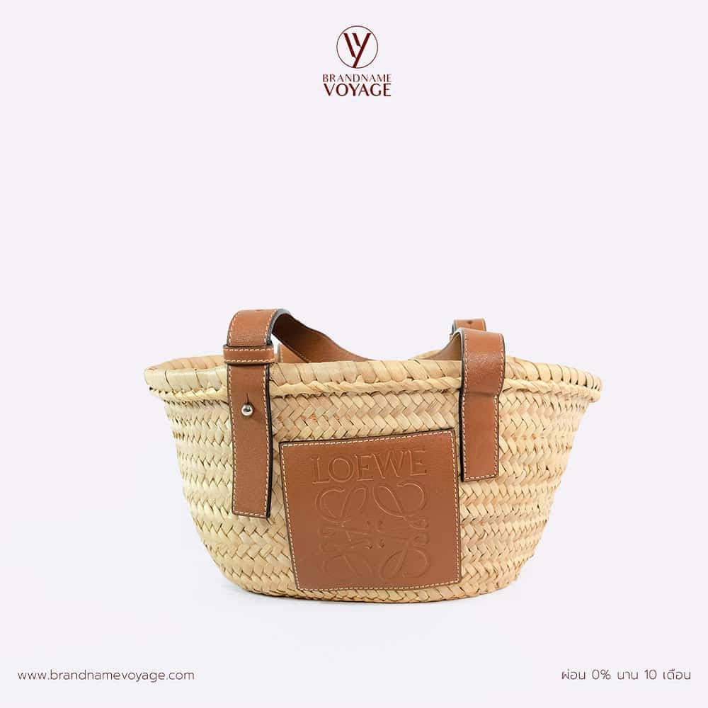 กระเป๋า Loewe รุ่นฮิต Basket Bag กระเป๋าสไตล์ตะกร้าที่ทำจากหนังและหวาย